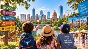 Plan familiar en Austin: 14 lugares para ir con niños sin gastar una fortuna