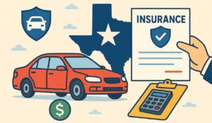 Seguro de auto en Texas: qué cubre el mínimo 30/60/25 y qué pasa si manejas sin él
